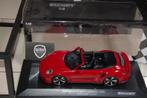 1:18 PORSCHE 911 TURBO S CABRIO 2020 RED Minichamps WRH, Verzenden, Zo goed als nieuw, Auto, MiniChamps