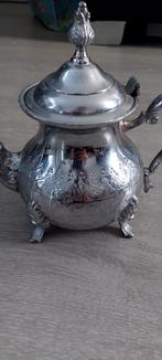 Zilveren theepot, Antiek en Kunst, Antiek | Tin, Ophalen of Verzenden