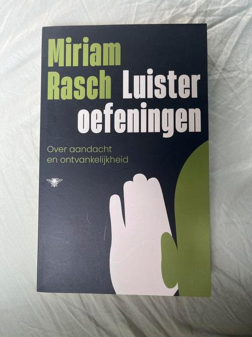 Luisteroefeningen - Miriam Rasch, Boeken, Filosofie, Zo goed als nieuw, Wijsbegeerte of Ethiek, Verzenden