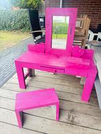 Handgemaakt kindertafeltje - klaar voor een nieuw avontuur!, Huis en Inrichting, Ophalen, Minder dan 50 cm, Gebruikt, Minder dan 100 cm