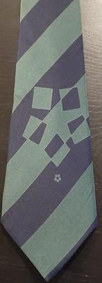 Hoogovens Groep stropdas groen-blauw gestreept, Verzamelen, Ophalen of Verzenden, Nieuw, Gebruiksvoorwerp