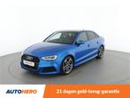 Audi A3 Limousine 35 TFSI CoD Sport | HD63120 | (bj 2019), 4 cilinders, Blauw, Leder en Stof, Sedan