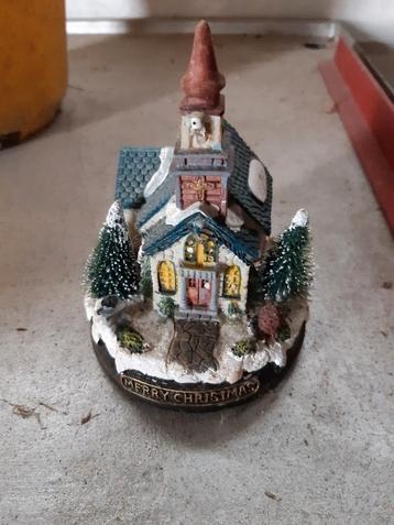 Kerst  Kerkje huisje  beschikbaar voor biedingen