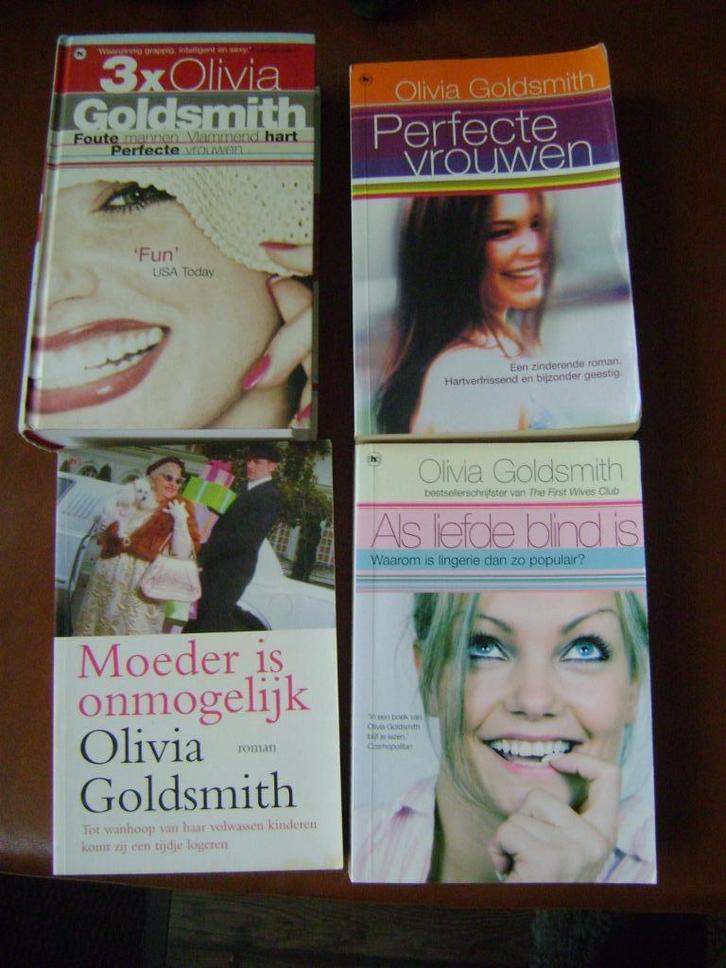 OLIVIA GOLDSMITH boeken, Boeken, Romans, Gelezen, Amerika, Ophalen of Verzenden