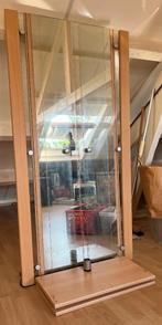 Vitrinekast met verlichting, Ophalen, Met deur(en), Glas, 50 tot 100 cm