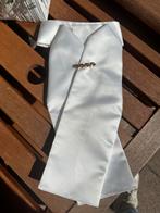 2 plastrons met speld, Dieren en Toebehoren, Paardrijkleding, Ophalen of Verzenden, Zo goed als nieuw, Dressuur, Bovenkleding
