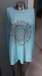 mooie nieuwe wijde blouse/sweater xxxl lichtblauw, Ophalen of Verzenden, Nieuw, Blauw, Blouse of Tuniek