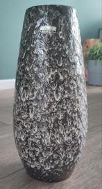 Fat lava Scheurich vaas uit ‘60/‘70 – 529-38, Ophalen, Overige kleuren, Aardewerk of Porselein, Zo goed als nieuw