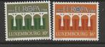 TSS Kavel 280216 Luxemburg pf minr 1098-1099 Europa CEPT 198, Ophalen, Postfris