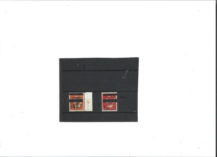 Sumatra ZB 8+9 Repoeblik Indonesia, Postzegels en Munten, Postzegels | Nederlands-Indië en Nieuw-Guinea, Postfris, Nederlands-Indië