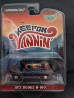 Dodge B-100 Custom Van "Vannin" Greenlight 1:64, Christian@diecastcompany.nl, The Diecast Company, Nieuw, Ophalen of Verzenden