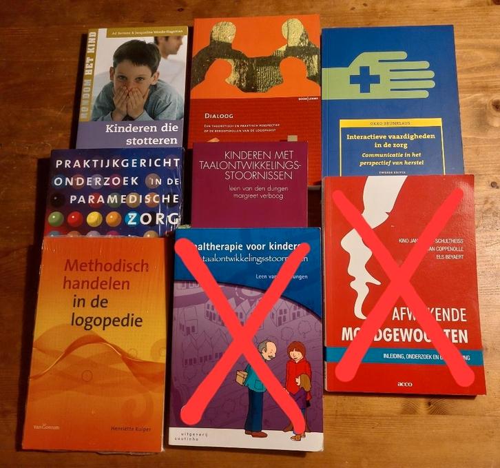 Studieboeken HBO Logopedie, Boeken, Studieboeken en Cursussen, Zo goed als nieuw, HBO, Alpha, Ophalen