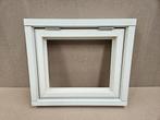 NIEUWE Houten klepraam MERANTI UITVERKOOP RVS Scharnieren, Gevelraam of Ruit, Minder dan 80 cm, Nieuw, Ophalen of Verzenden