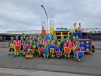 Carnavalskostuums Trein - Grote Loopgroep (28 personen), Ophalen, Gedragen, Carnaval, Kleding