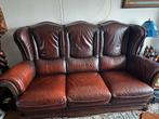 Chesterfield Bank & Fauteuils, Huis en Inrichting, Fauteuils, Ophalen, Gebruikt, 150 cm of meer, Leer