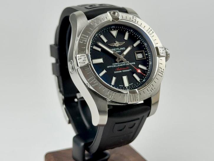 Breitling Avenger II Seawolf A17331, Sieraden, Tassen en Uiterlijk, Sporthorloges, Zo goed als nieuw, Android, Zwart, Ophalen of Verzenden