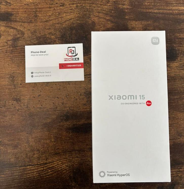 Xiaomi 15 12 gb ram 512 gb wit nieuw factuur + Garantie, Telecommunicatie, Mobiele telefoons | Overige merken, Nieuw, Zonder abonnement