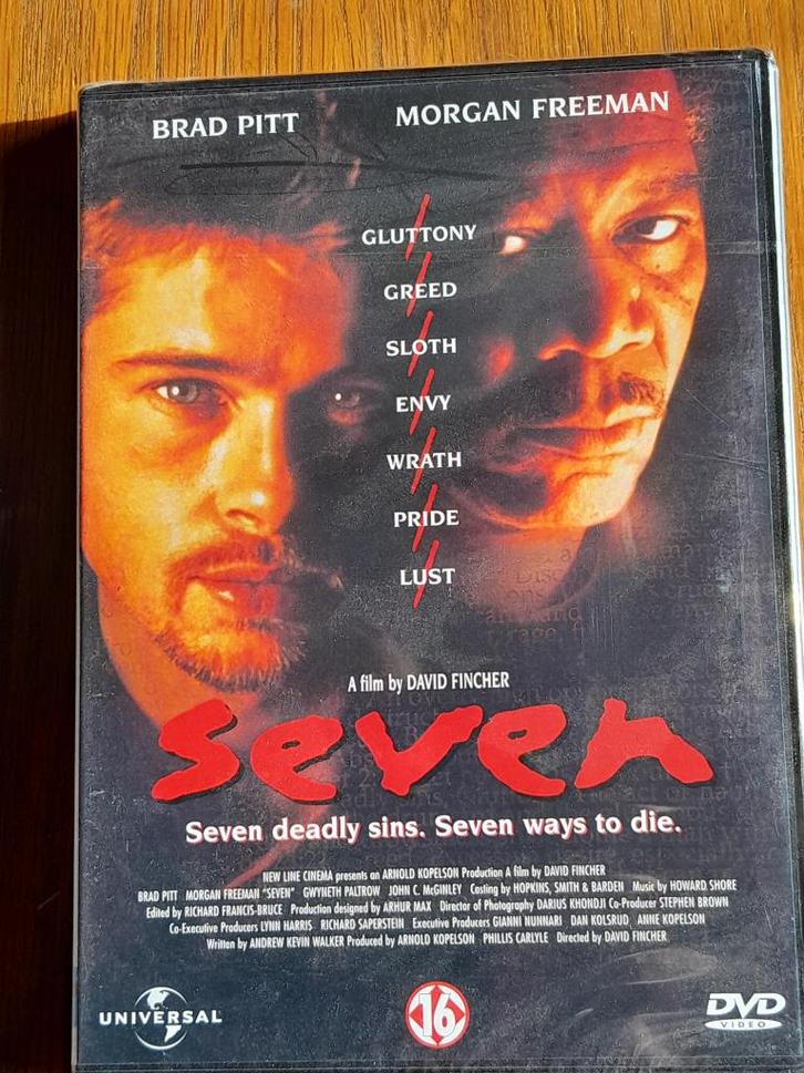 Seven dvd nieuw, Cd's en Dvd's, Dvd's | Thrillers en Misdaad, Nieuw in verpakking, Vanaf 16 jaar, Ophalen of Verzenden