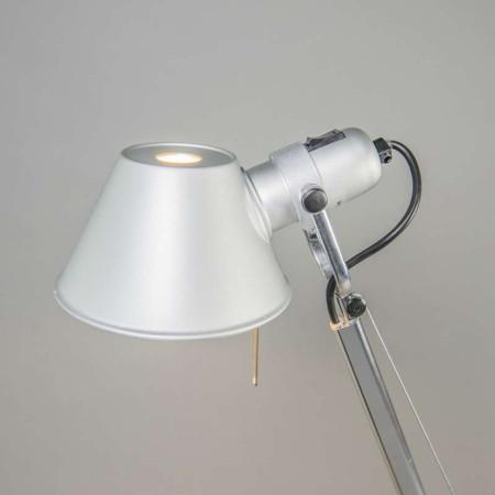 6 Artemide Tolomeo Tavolo lamp 129 cm Aluminium Nieuw, Huis en Inrichting, Lampen | Tafellampen, Nieuw, Metaal