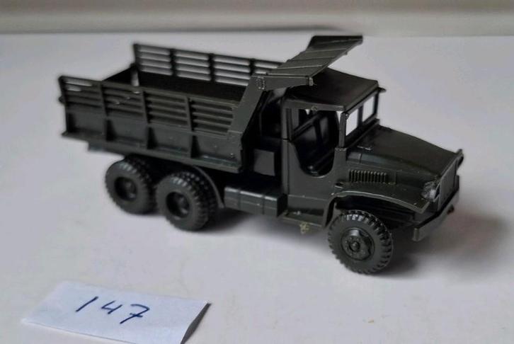 Roco Minitanks 147 M342 GMC CCKW Dumptruck, kipper, 1/87, Hobby en Vrije tijd, Modelauto's | 1:87, Gebruikt, Bus of Vrachtwagen