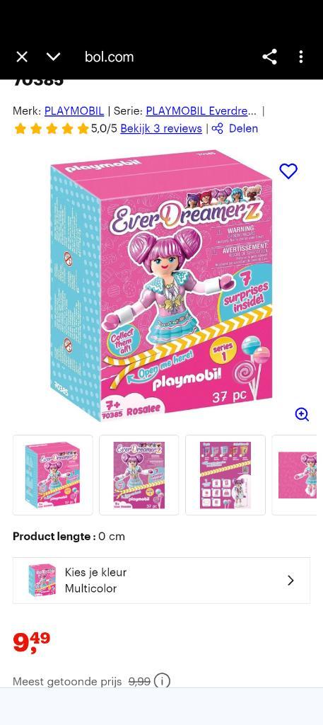 Playmobil Everdreamerz 70385, Kinderen en Baby's, Speelgoed | Playmobil, Gebruikt, Complete set, Ophalen of Verzenden