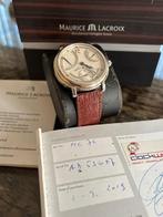Mooie Maurice Lacroix Retrograde 18k goud / staal, Sieraden, Tassen en Uiterlijk, Overige merken, Staal, Polshorloge, Ophalen of Verzenden