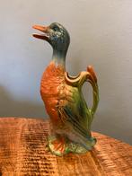 Saint Clément barbotine kan eend schenkkan gemerkt wijn, Antiek en Kunst, Antiek | Keramiek en Aardewerk, Ophalen of Verzenden