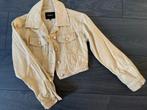 Leuk sportief beige jasje (spijkerstof) merk Josh V, Beige, Ophalen of Verzenden, Zo goed als nieuw, Jasje
