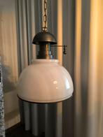 Echte oude industriële landelijke hanglamp, Ophalen of Verzenden, Zo goed als nieuw, Metaal, Minder dan 50 cm
