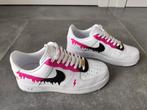Custom Nike Air Force 1 - Maat 41, Wit, Nike, Ophalen of Verzenden, Sneakers of Gympen