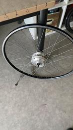 Elektrische fiets voorwiel met 9 pins Goed motor scheef wiel, Ophalen of Verzenden