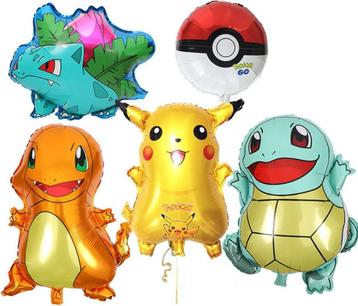 5 delige Pokemon ballon met rietje  ,NEW  beschikbaar voor biedingen