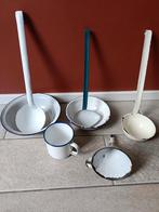 Vintage Emaille Keukengerei Set, Antiek en Kunst, Ophalen of Verzenden