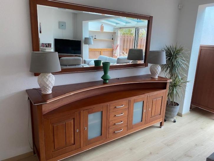 Dressoir, tafel en computerkast uit dezelfde serie, Huis en Inrichting, Kasten | Dressoirs, Gebruikt, 200 cm of meer, 25 tot 50 cm