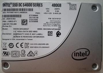 Intel SSD DC S4600 SERIES 480GB beschikbaar voor biedingen