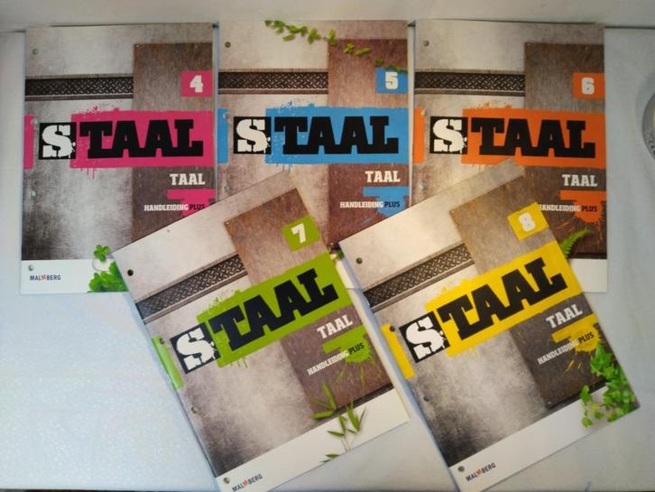 Staal Versie 1 - Taal Handleiding Plus - Groep 4, 5, 6, 7, 8, Boeken, Schoolboeken, Zo goed als nieuw, Nederlands, Overige niveaus