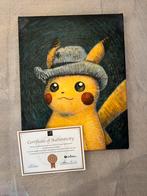 Van Gogh Giclée Pikachu 45x35 Canvas, Pokemon, Antiek en Kunst, Kunst | Schilderijen | Modern, Ophalen