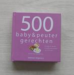 500 baby & peuter gerechten kookboek, Boeken, Kookboeken, Ophalen, Zo goed als nieuw, Veltman Uitgevers, Nederland en België
