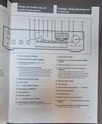 Sony stereo receiver handleiding, Ophalen of Verzenden, Gebruikt