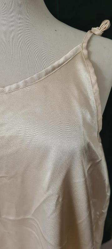 Nieuw, slaapjurk, champagne kleurig, mt 44 (even meten beschikbaar voor biedingen