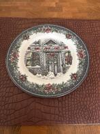 Royal Stafford England , 1 ontbijtbord christmas, Porselein of Keramiek, Schaal, Rond, Ophalen of Verzenden