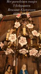 Kroonluchters frans groot kristallen gekleurd gerestaureerd, Ophalen