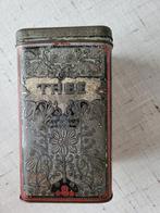 Een oude theebus, Ophalen, Gebruikt