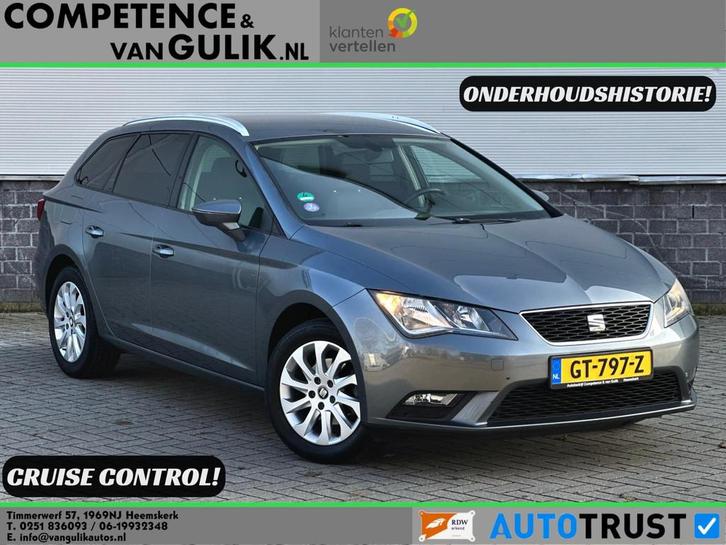 Seat Leon ST 1.2 TSI Style | Cruise control | Trekhaak | Cli, Auto's, Seat, Bedrijf, Te koop, Leon, ABS, Airbags, Airconditioning