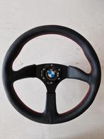 MOMO V35 Deep Dish Lederen stuur rood stiksel | Almere Zeist, Auto-onderdelen, Ophalen of Verzenden, Nieuw