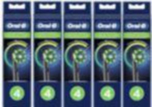 Oral-B Opzetborstels Cross Action Black Edition 20 Stuks, Sieraden, Tassen en Uiterlijk, Uiterlijk | Mondverzorging, Nieuw, Opzetborstel