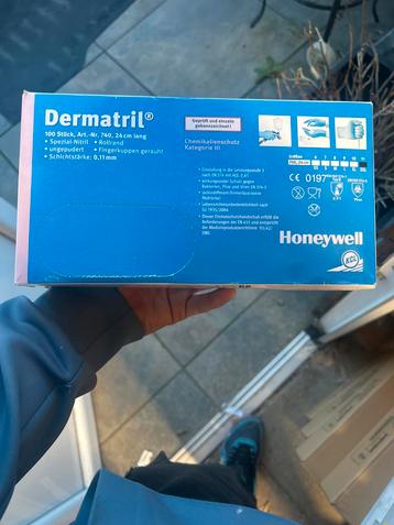 Dermatril Nitril Handschoenen XXL beschikbaar voor biedingen