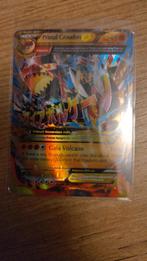 Primal Groudon EX Pokemon kaart., Ophalen of Verzenden, Gebruikt