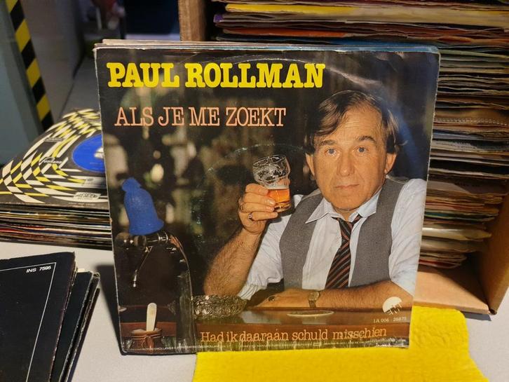 Paul Rollman - Als je me zoekt (f6), Cd's en Dvd's, Vinyl Singles, Ophalen of Verzenden