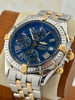 Breitling Crosswind B13355 Goud BLAUW, Ophalen of Verzenden, Zo goed als nieuw, Goud, Breitling